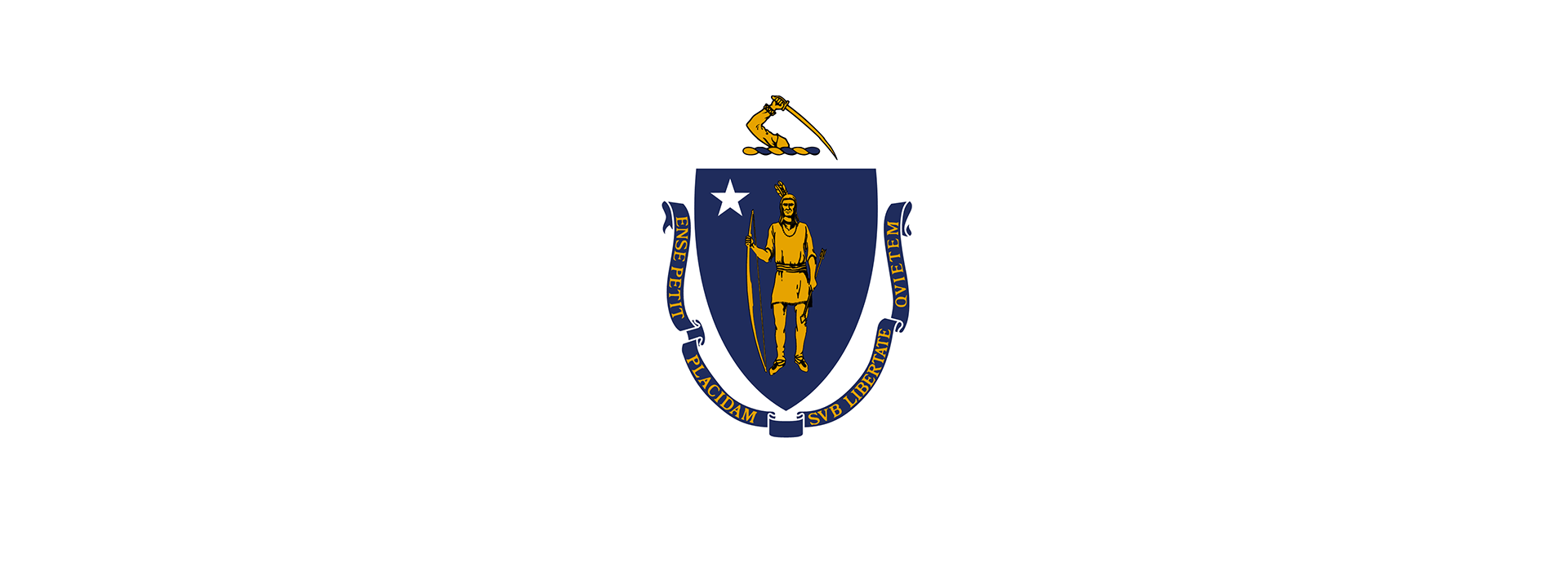 MA State Flag Banner