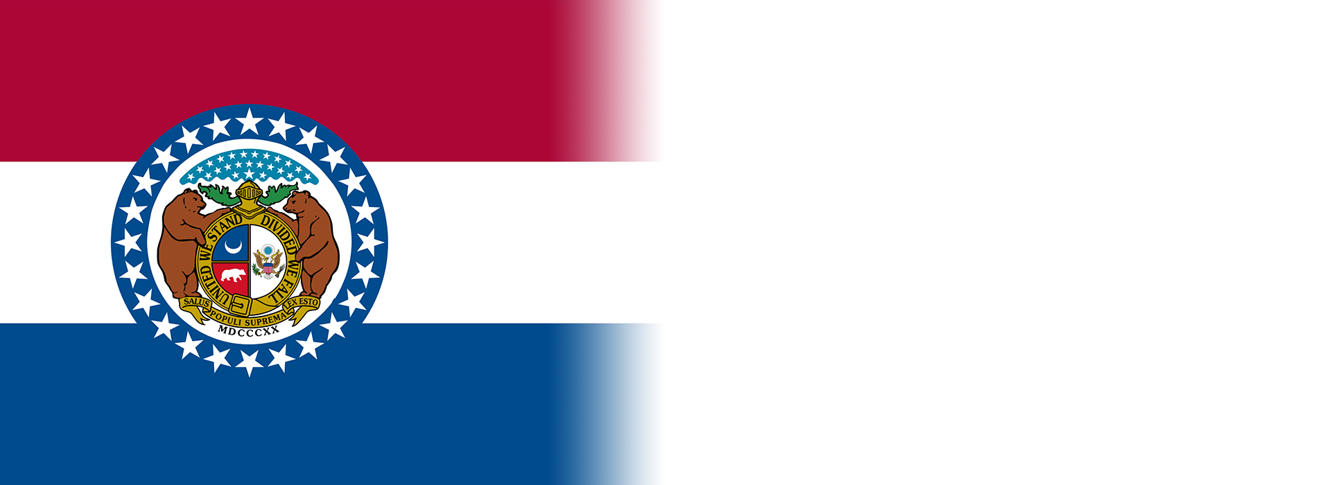 MO State Flag Banner