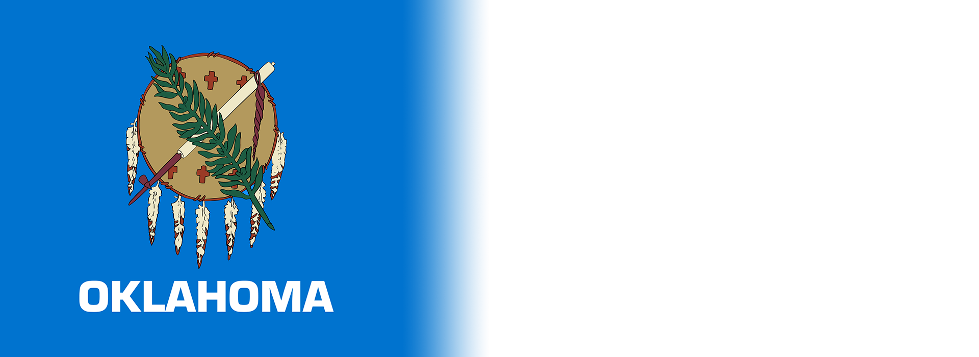 OK State Flag Banner